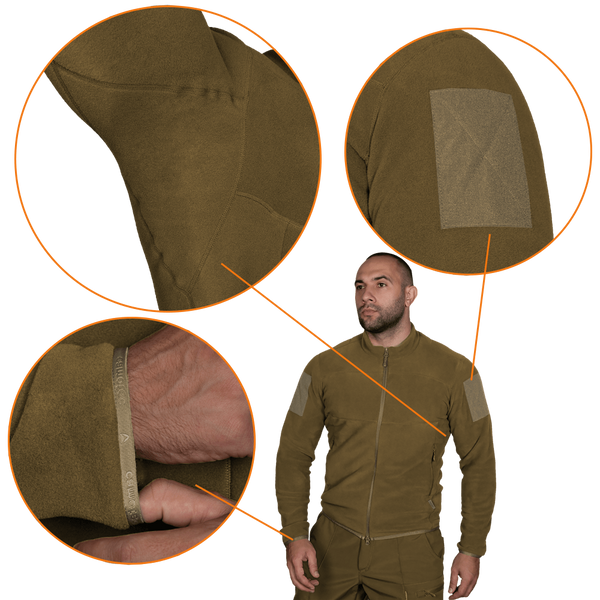 Кофта флісова тактична форменна Camotec Patrol 2.0 7393 фото