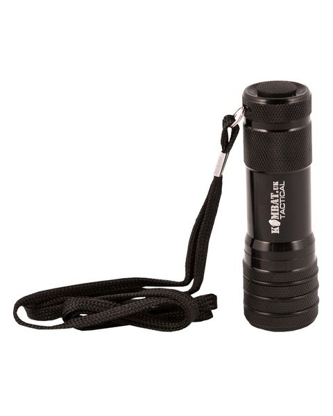 Ліхтарик тактичний KOMBAT UK 9 LED Tactical torch kb-9ltt фото