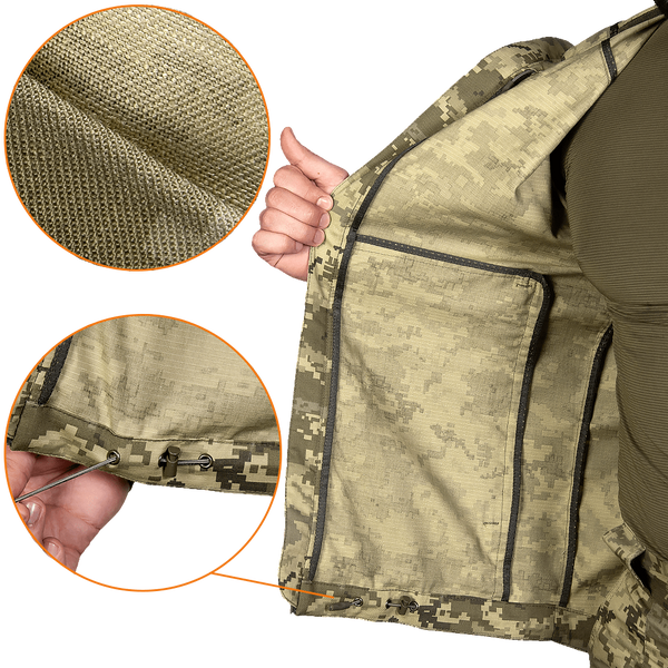 Костюм тактичний легкий Camotec Stalker 3.0 Twill 8047 фото
