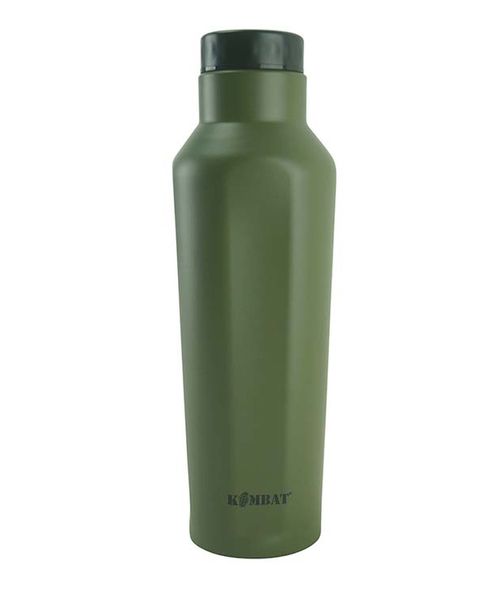 Термос 500мл KOMBAT UK Military Steel Bottle олива kb-ssb фото