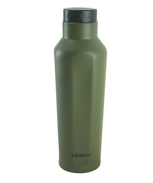 Термос 500мл KOMBAT UK Military Steel Bottle олива kb-ssb фото