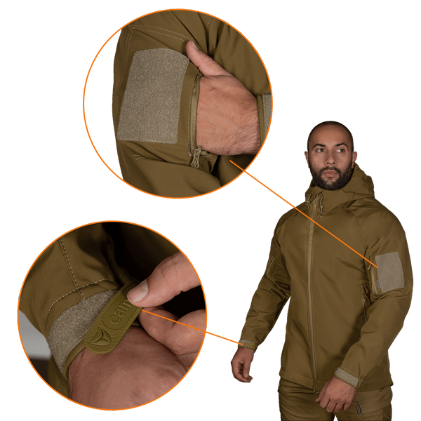 Куртка тактична демісезонна Camotec Stalker SoftShell 7346 фото