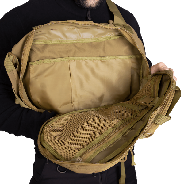Рюкзак тактичний однолямковий 20л Camotec TCB 6665 фото