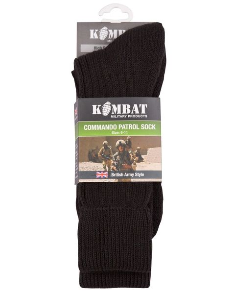 Шкарпетки KOMBAT UK Cadet Socks kb-cas-blk фото