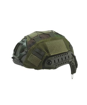 Чохол на шолом/кавер KOMBAT UK Tactical Fast Helmet COVER мультикам вудленд kb-tfhc-dpm фото