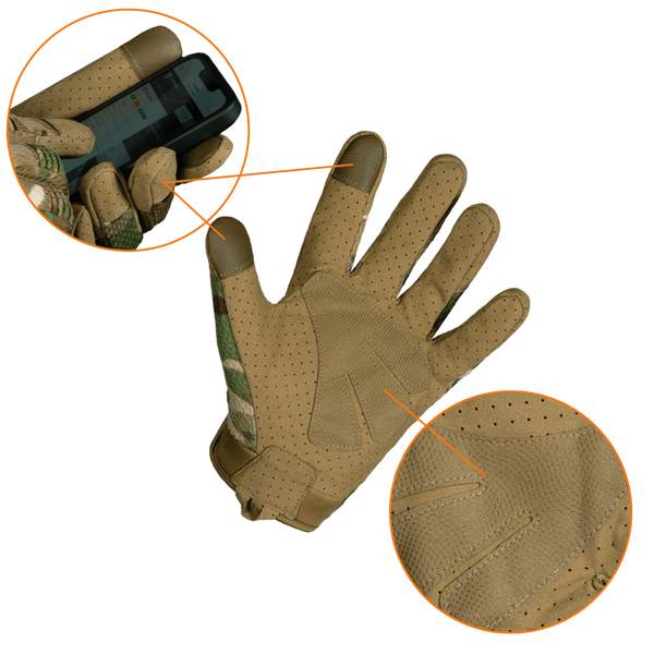 Тактичні рукавички Camotec Tac 2.0 7463 фото