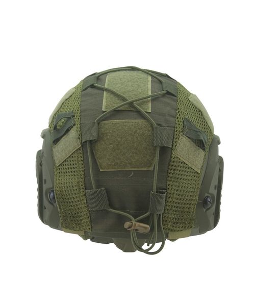 Чохол на шолом/кавер KOMBAT UK Tactical Fast Helmet COVER олива kb-tfhc-olgr фото