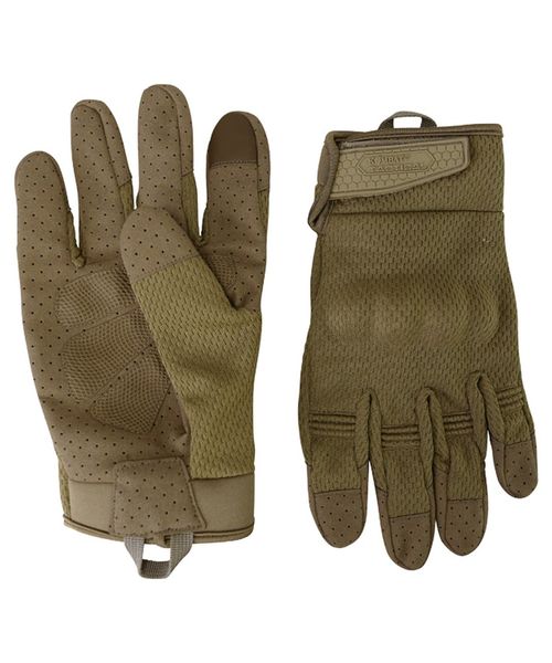 Рукавички тактичні повнопалі з кастетами KOMBAT UK Recon Tactical Gloves kb-rtg-coy фото