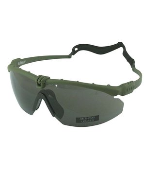 Окуляри тактичні KOMBAT UK Ranger Glasses Smoke Lenses олива kb-rgs-olgr фото