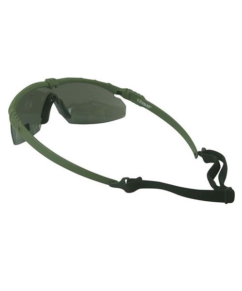 Окуляри тактичні KOMBAT UK Ranger Glasses Smoke Lenses олива kb-rgs-olgr фото