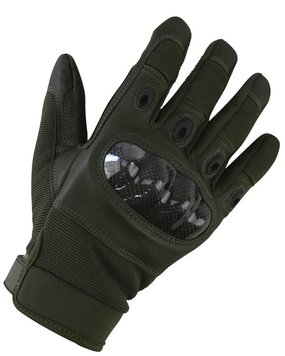 Рукавички тактичні повнопалі з кастетами KOMBAT UK Predator Tactical Gloves kb-ptg-olgr фото