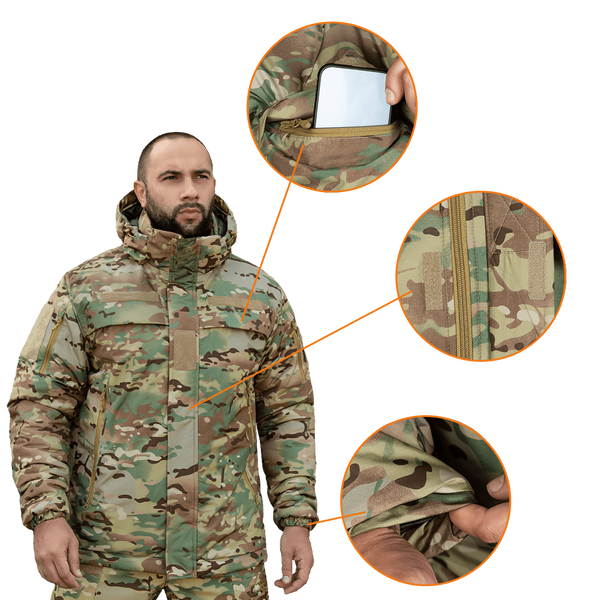 Куртка тактична тепла Camotec Patrol System 3.0 7347 фото