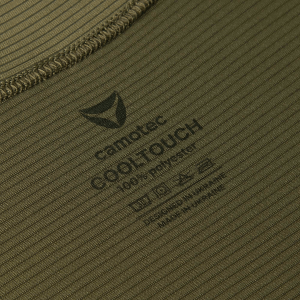 Лонгслів з написом "Ukraine" мілітарі Camotec CoolTouch 7342 фото
