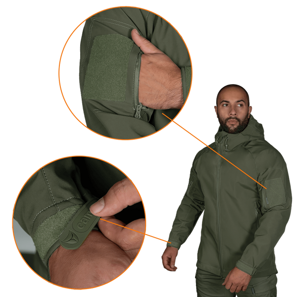 Куртка тактична демісезонна Camotec Stalker SoftShell 7225 фото