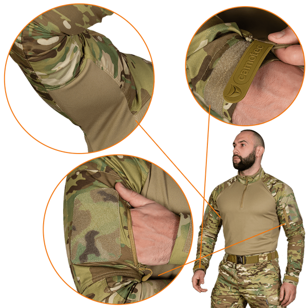 Бойова сорочка убакс Camotec Raid Койот 7504 фото