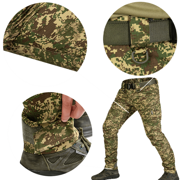 Штани тактичні вологостійкі Camotec Герць Rip-Stop Teflon 8070 фото