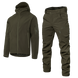 Костюм тактичний теплий Camotec Stalker SoftShell 6562 фото 1