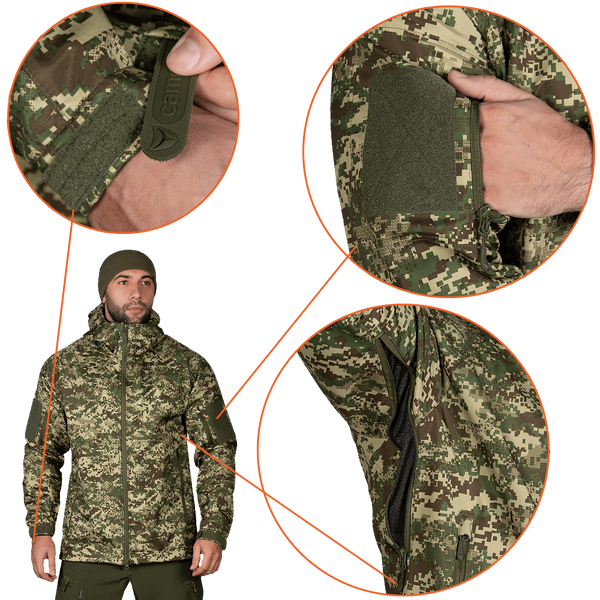 Куртка тактична демісезонна Camotec Stalker SoftShell 7495 фото