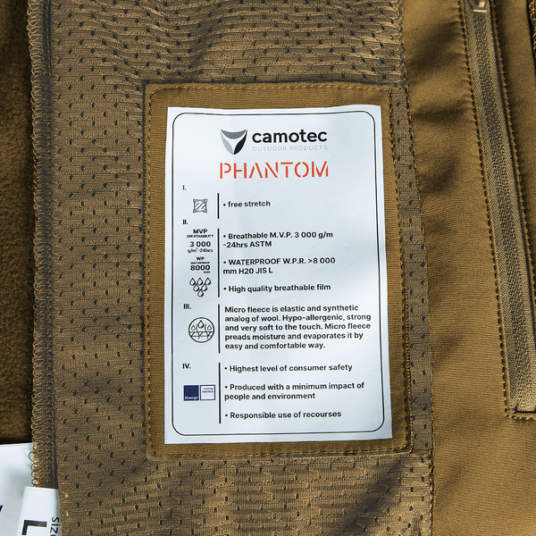 Куртка демісезонна Camotec Phantom System 7293 фото