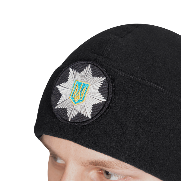Шапка поліцейська флісова з липучкою Camotec Beanie 2.0 Police 7434 фото