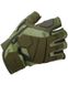 Рукавички тактичні безпалі з армуванням KOMBAT UK Alpha Fingerless Tactical Gloves kb-aftg-btp фото 1