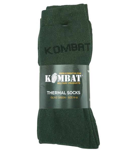 Термошкарпетки 3 пари KOMBAT UK Thermal Socks 40-45 kb-tso-olgr фото