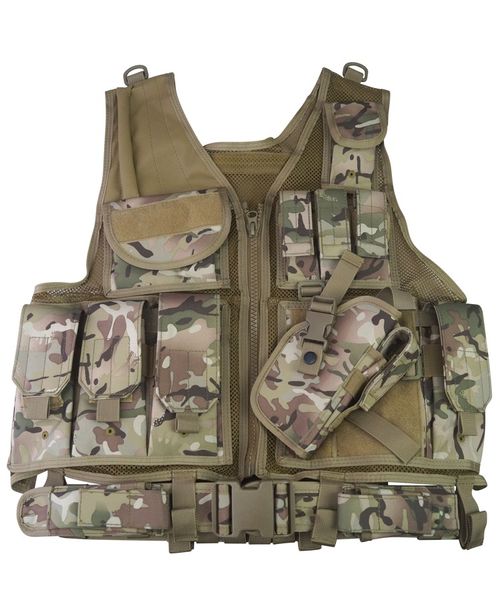 Жилет розгрузка з підсумками KOMBAT UK Cross-draw Tactical Vest kb-cdtv-btp фото