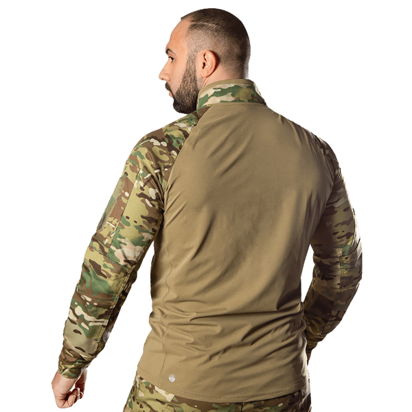 Бойова сорочка убакс Camotec Raid Twill Sorona Койот 8519 фото