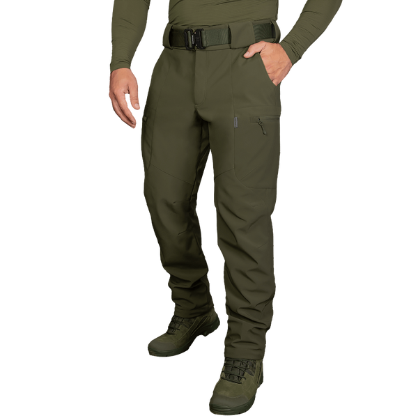Штани тактичні теплі Camotec SoftShell Mesh 7307 фото