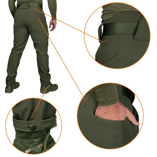 Штани Camotec SoftShell Vent Mesh 7396 фото