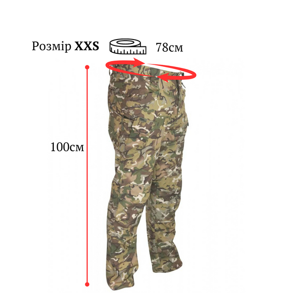 Штани тактичні зимові KOMBAT UK Patriot Soft Shell Trousers kb-pt-btp фото