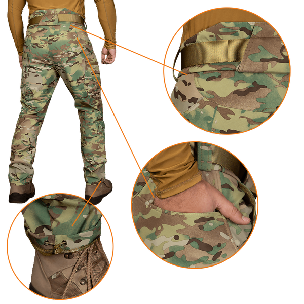 Штани Camotec SoftShell Mesh 7284 фото