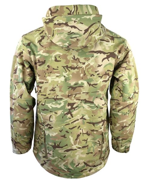 Куртка тактична демісезонна з капюшоном KOMBAT UK Patriot Soft Shell Jacket kb-pssj-btp фото