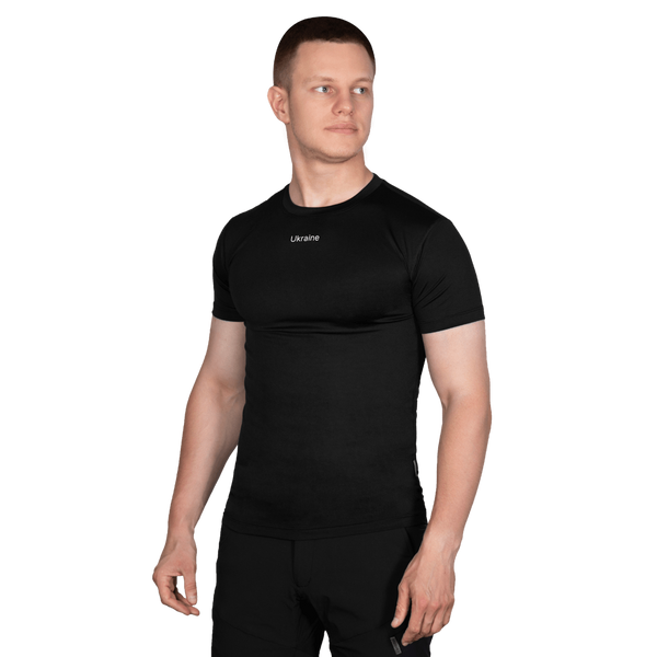 Футболка з написом Ukraine Camotec Lava 2.0 Carbon 7205 фото
