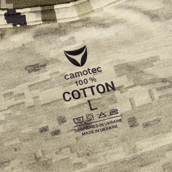 Лонгслів тактичний бавовна Camotec Basic 2.0 Cotton 6676 фото