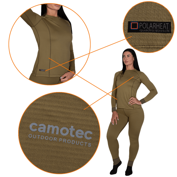 Термобілизна жіноча Camotec Pani Polarheat QS 7298 фото