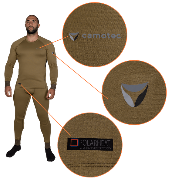 Комплект термобілизни Camotec Polarheat quadro stretch 3.0 7295 фото