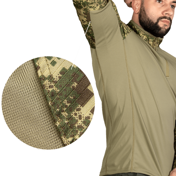 Бойова сорочка убакс Camotec Raid Хакі 8074 фото