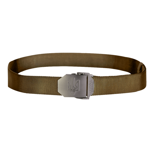 Ремінь армійський з тризубом гербом Camotec Patriot 6531 фото