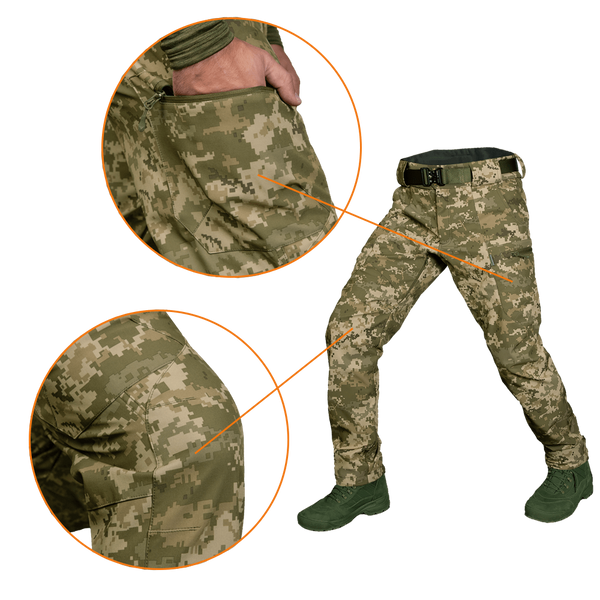Штани Camotec SoftShell Vent 7380 фото