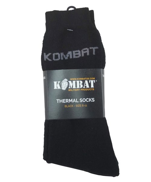 Термошкарпетки 3 пари KOMBAT UK Thermal Socks 40-45 kb-tso-blk фото